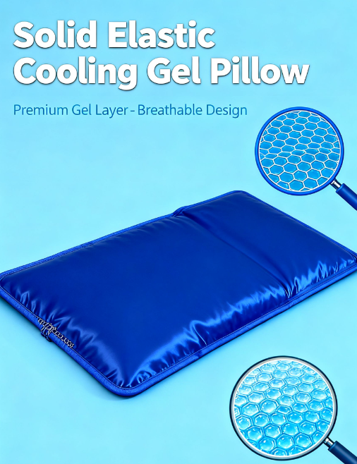 HEJA Solid elastic cold - feeling gel pillow version
