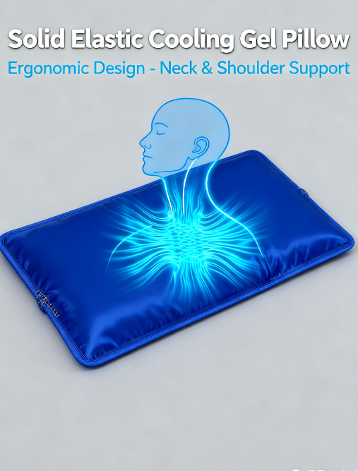 HEJA Solid elastic cold - feeling gel pillow version